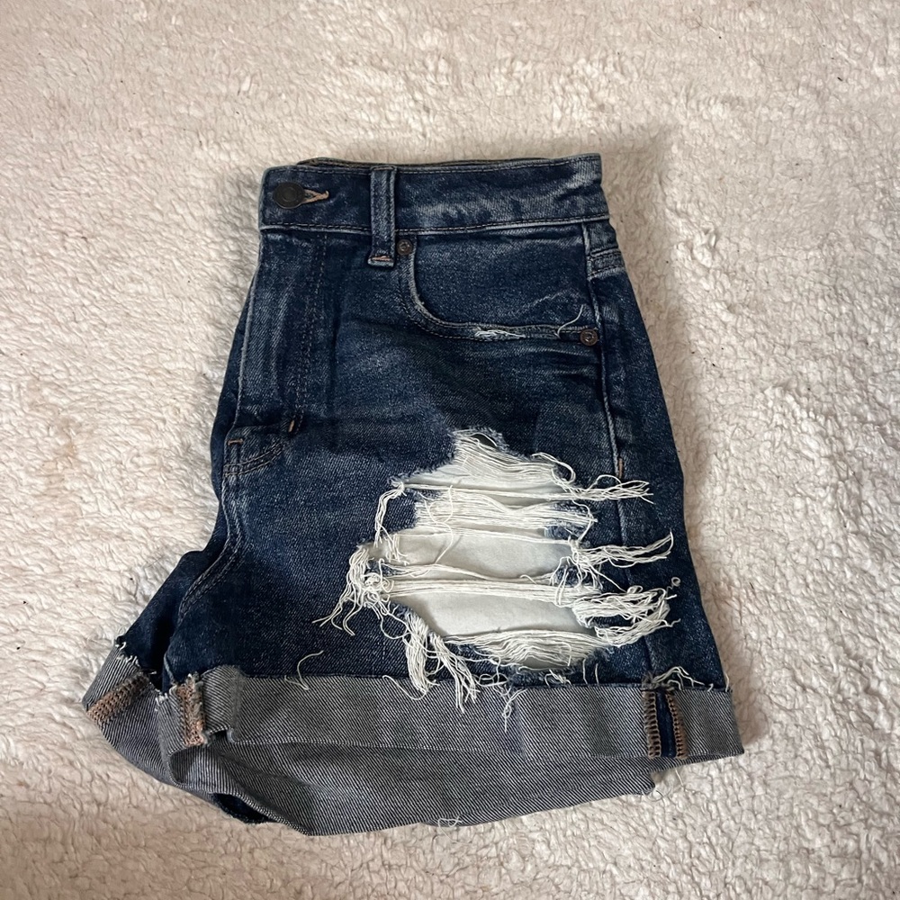 american eagle mom shorts
